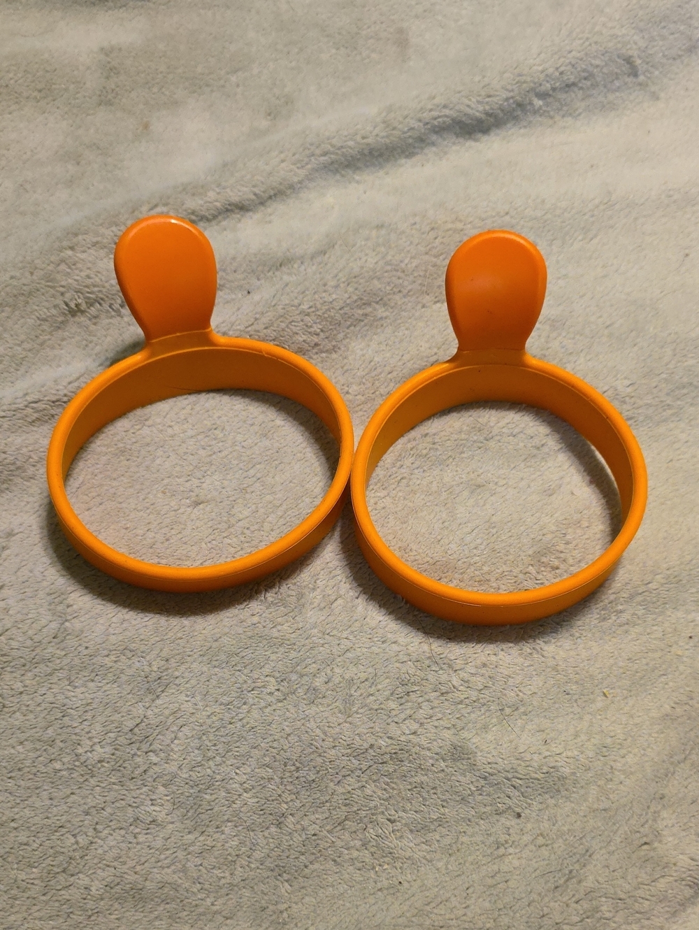 Orange Silicone Egg Cookers - Pack of 2